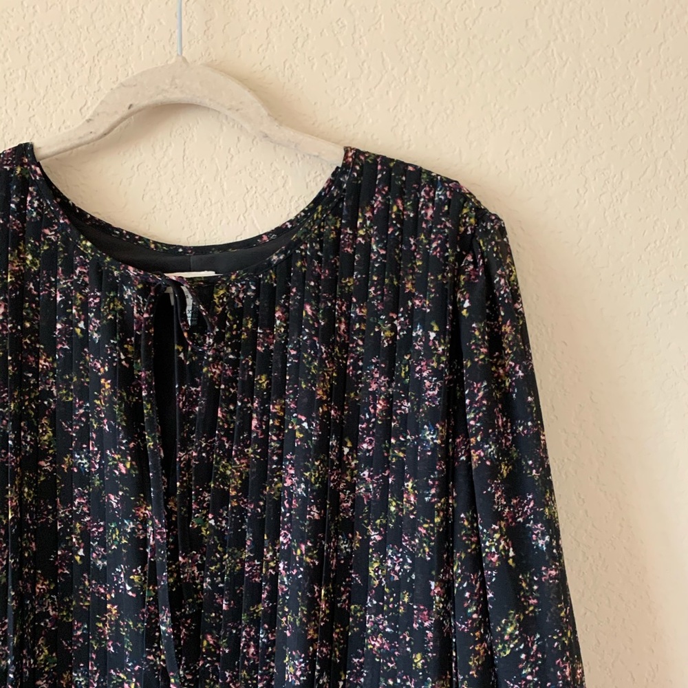 A New Day Pleated Shift Dress